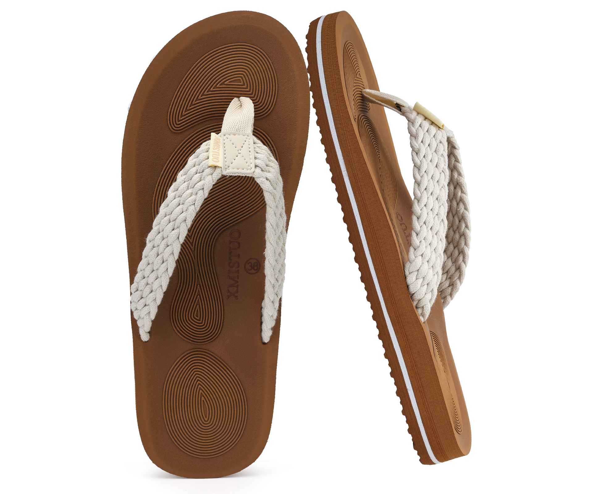 Yoga Fitness Tapis - Flip Flops for Women with Arch