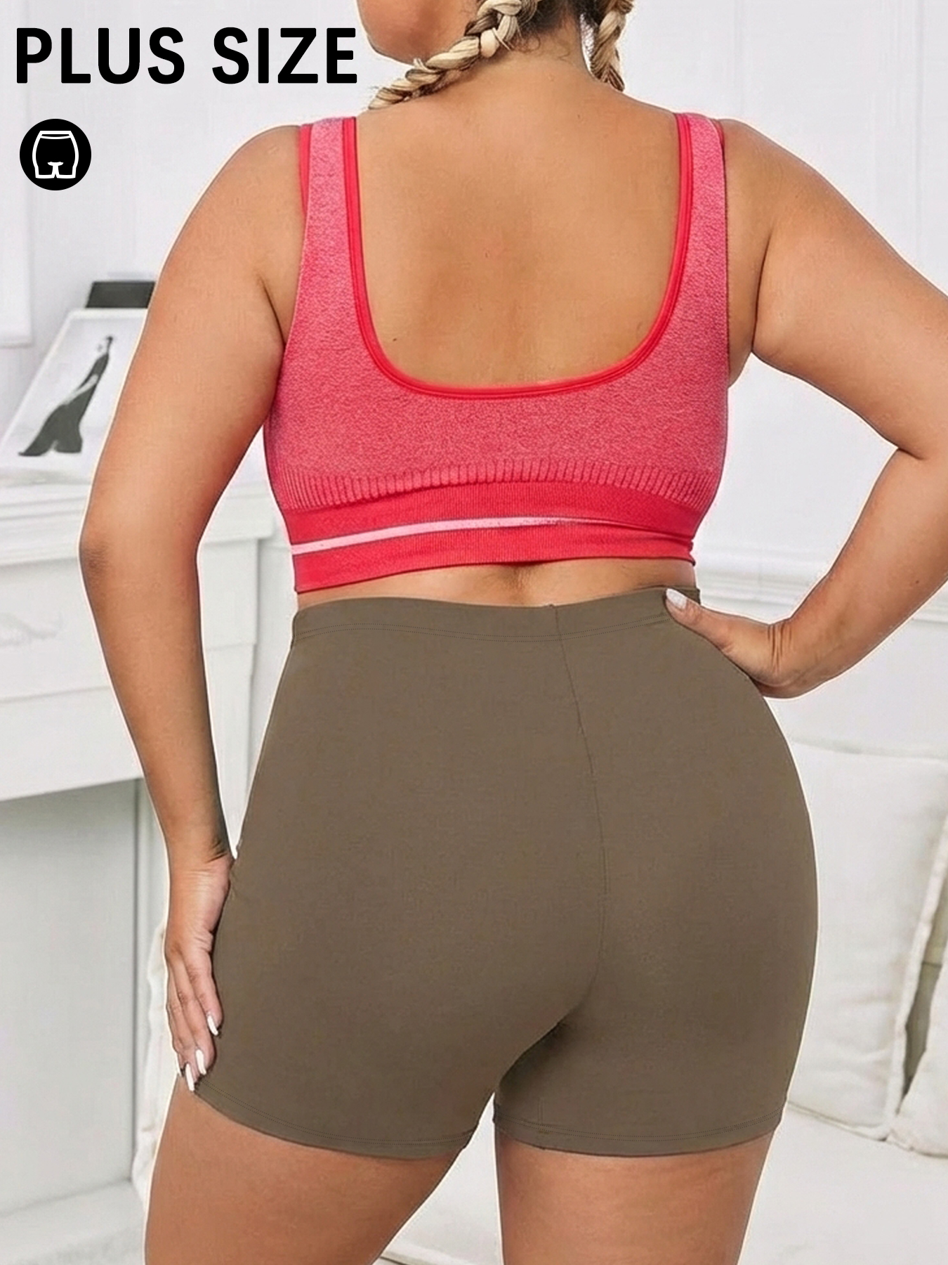 Plus Size Women's High Elastic - Yoga Fitness Plus avaliação e preço