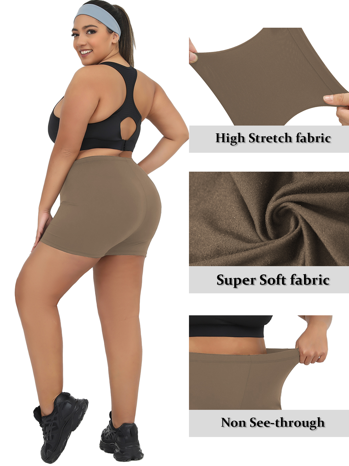 Plus Size Women's High Elastic - Yoga Fitness Plus avaliação e preço