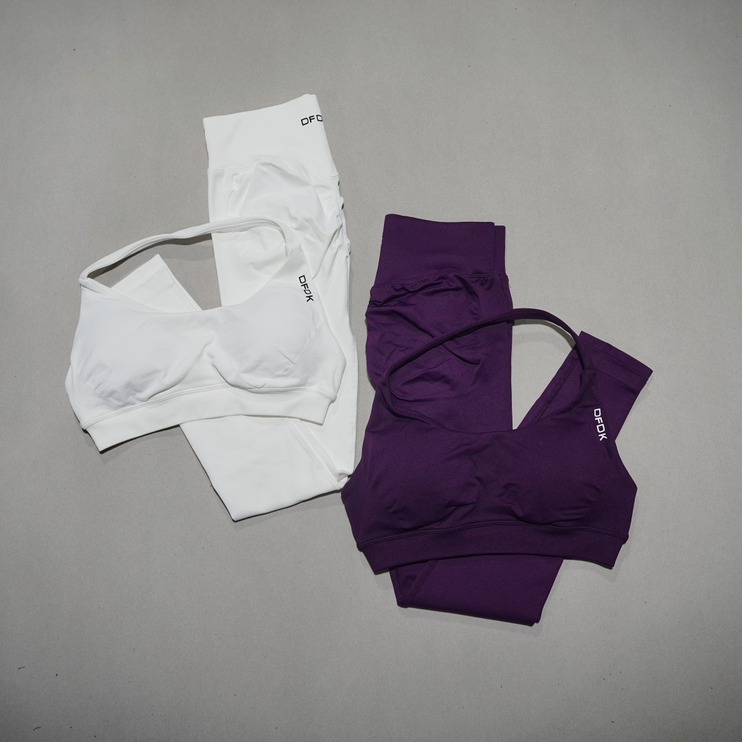 DFDK Women's Lace-Up 2Pcs Acti - Yoga Fitness Zumba avaliação e preço