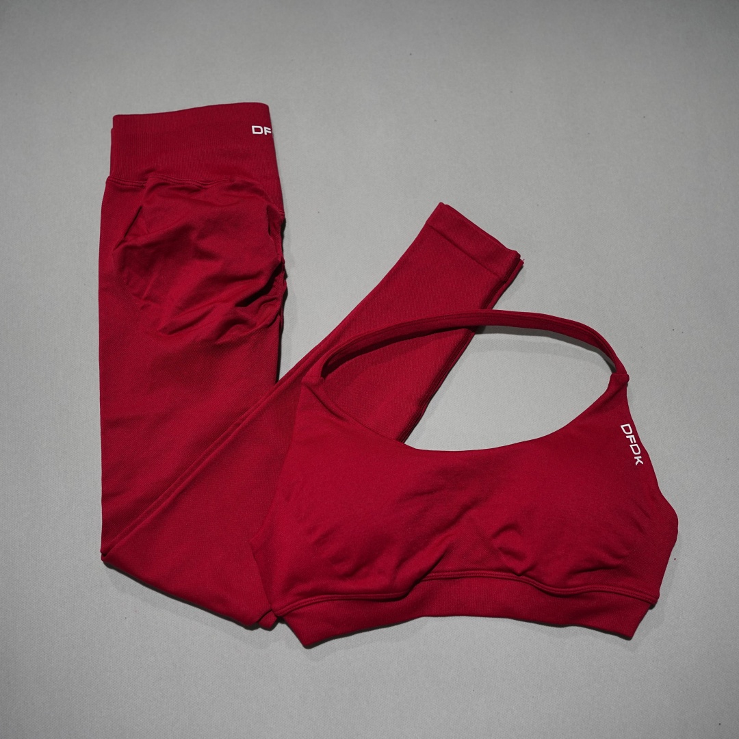 DFDK Women's Lace-Up 2Pcs Acti - Yoga Fitness Zumba avaliação e preço