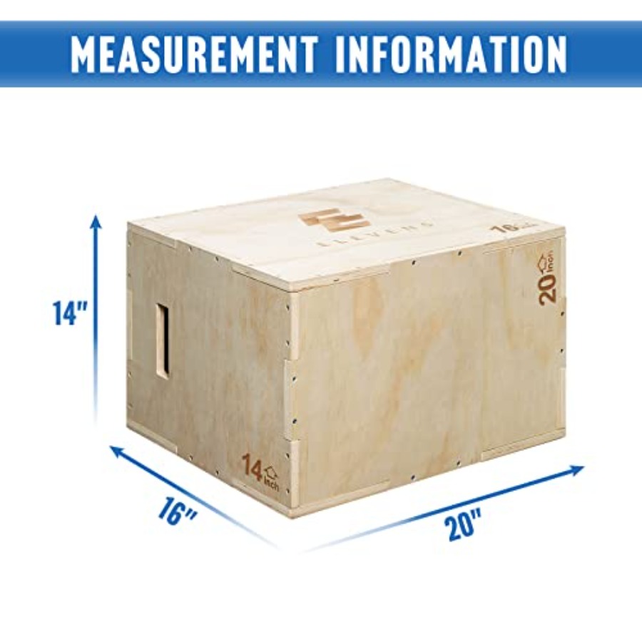 3 in 1 Wooden Plyo Box for Jum - Plyo Jump Box avaliação e preço