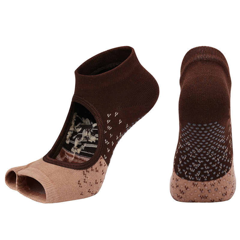 Non-Slip Split-Toe Yoga Socks  - Yoga Fitness Dance avaliação e preço