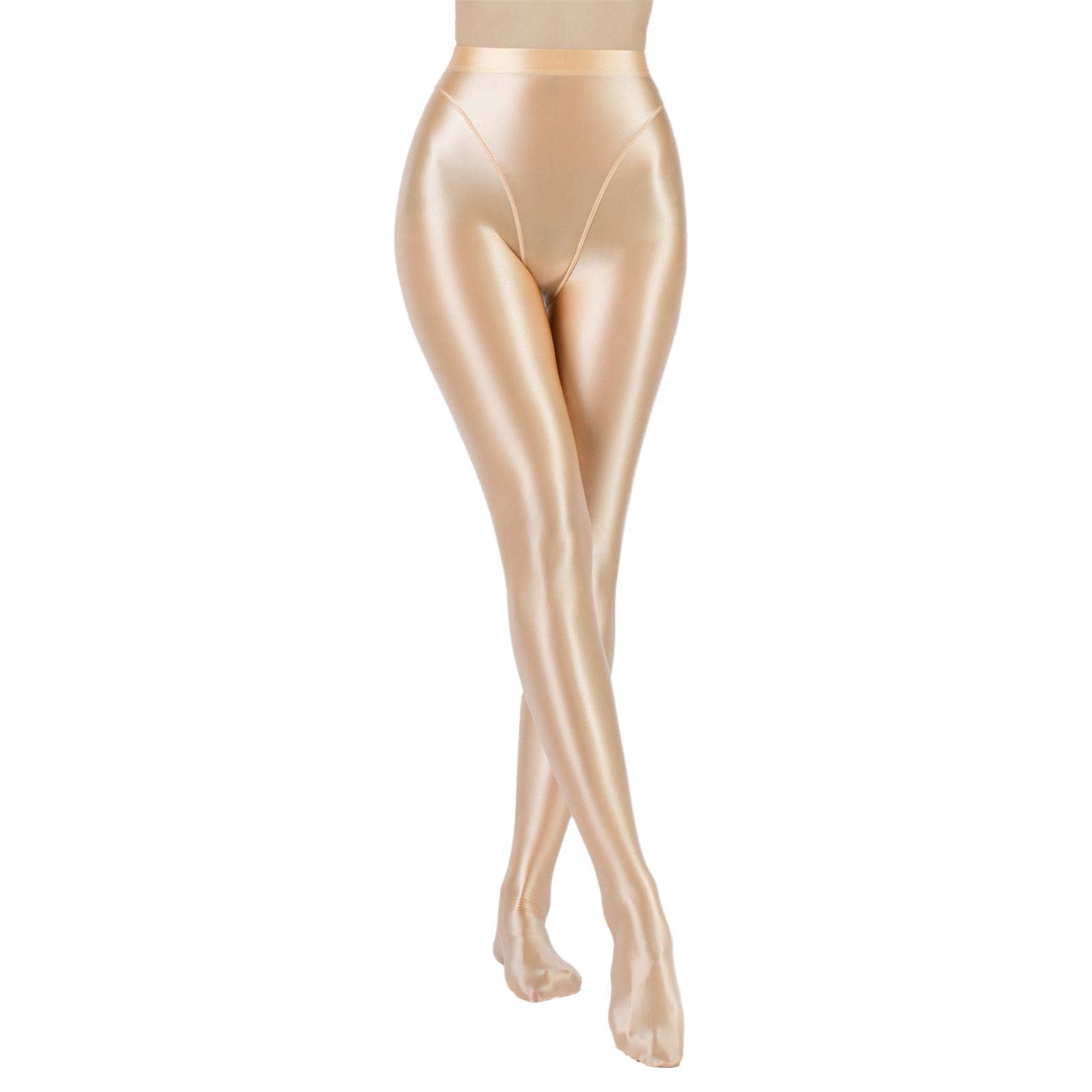 Womens Oil Shiny Tights Pants  - Yoga Fitness Club avaliação e preço