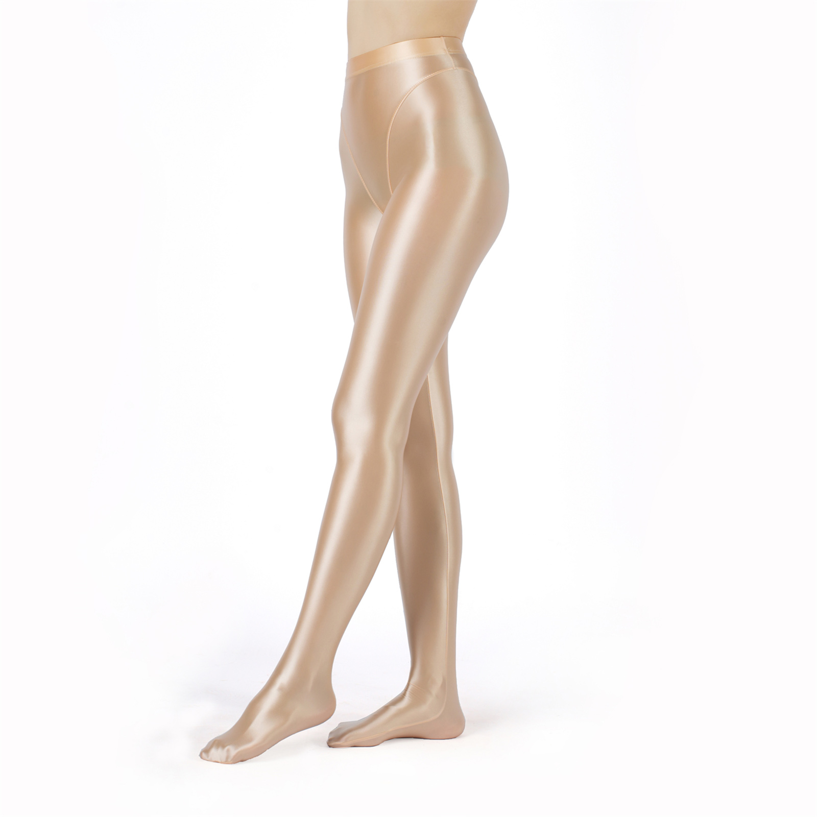 Womens Oil Shiny Tights Pants  - Yoga Fitness Club avaliação e preço
