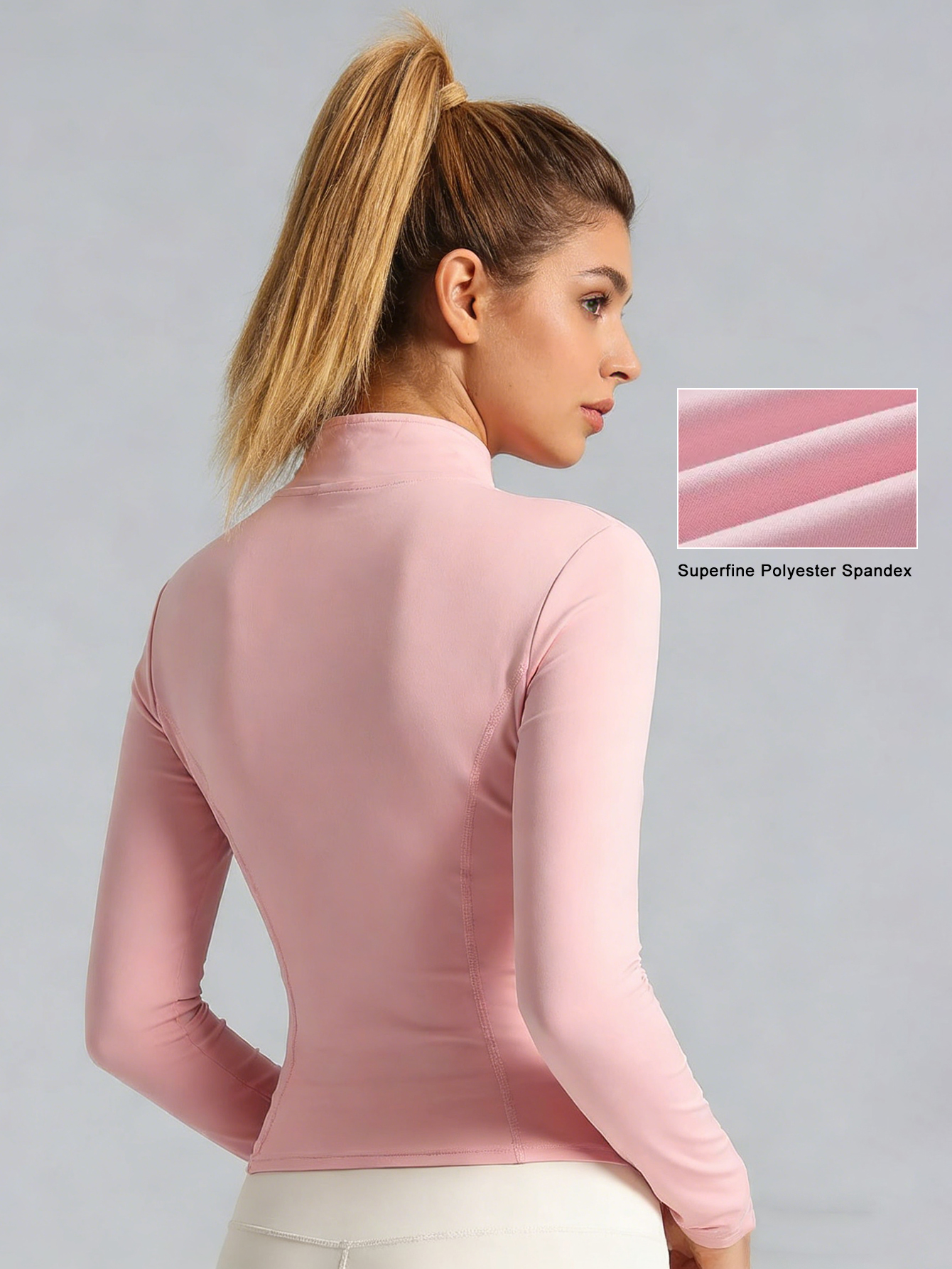 New Women Light pink Yoga Coat - Yoga & Fitness With Faye The Well Being Studio Abbots Langley avaliação e preço