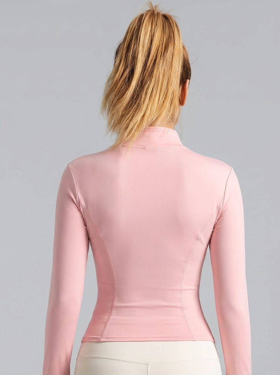 New Women Light pink Yoga Coat - Yoga & Fitness With Faye The Well Being Studio Abbots Langley avaliação e preço