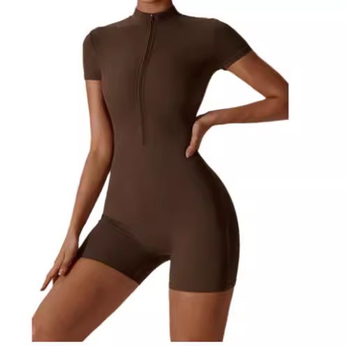 Sexy Tight Fitting Short Sleev - Yoga Fitness Club avaliação e preço