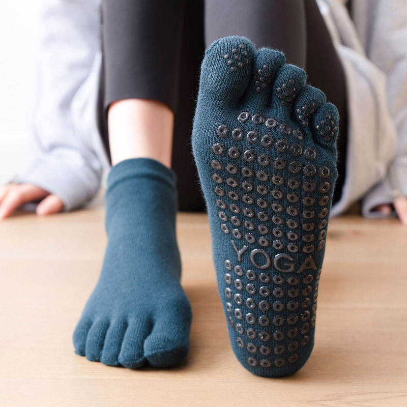 Anti-Slip Women Pilates Socks  - Yoga Fitness Dance avaliação e preço