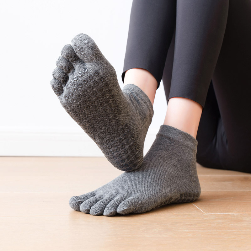 Anti-Slip Women Pilates Socks  - Yoga Fitness Dance avaliação e preço