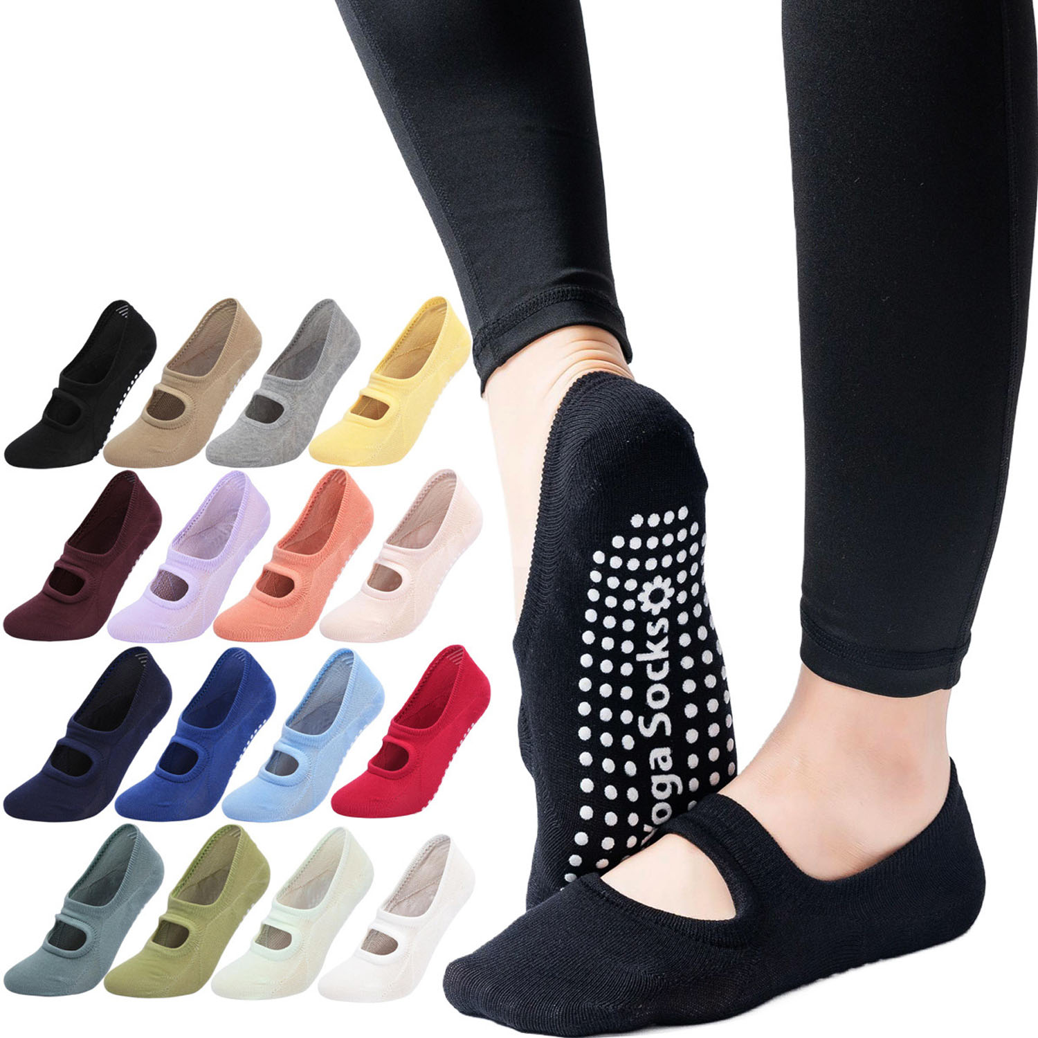 High Quality Women Yoga Socks  - Yoga Fitness Dance avaliação e preço