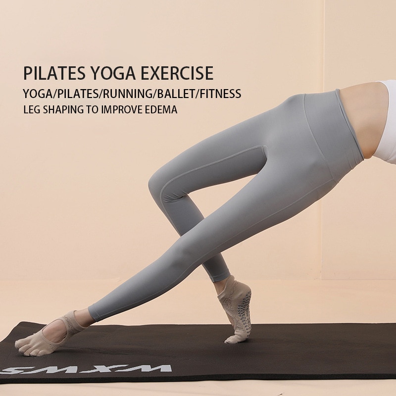 Women Yoga Toe Socks High Qual - Yoga Fitness Dance avaliação e preço