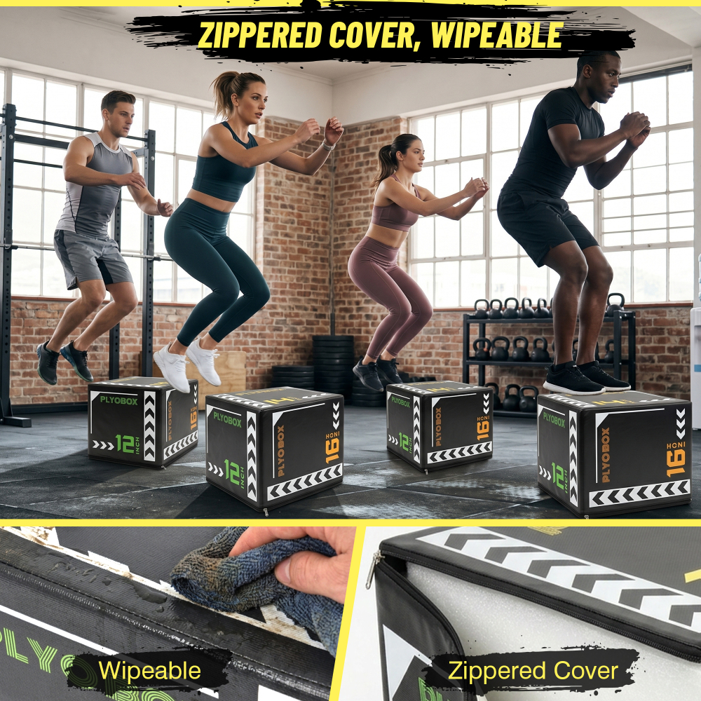 Ye 3-in-1 Foam Plyometric Jump - Plyo Jump Box avaliação e preço