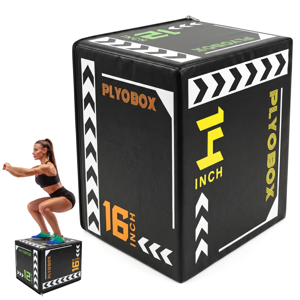 Ye 3-in-1 Foam Plyometric Jump - Plyo Jump Box avaliação e preço