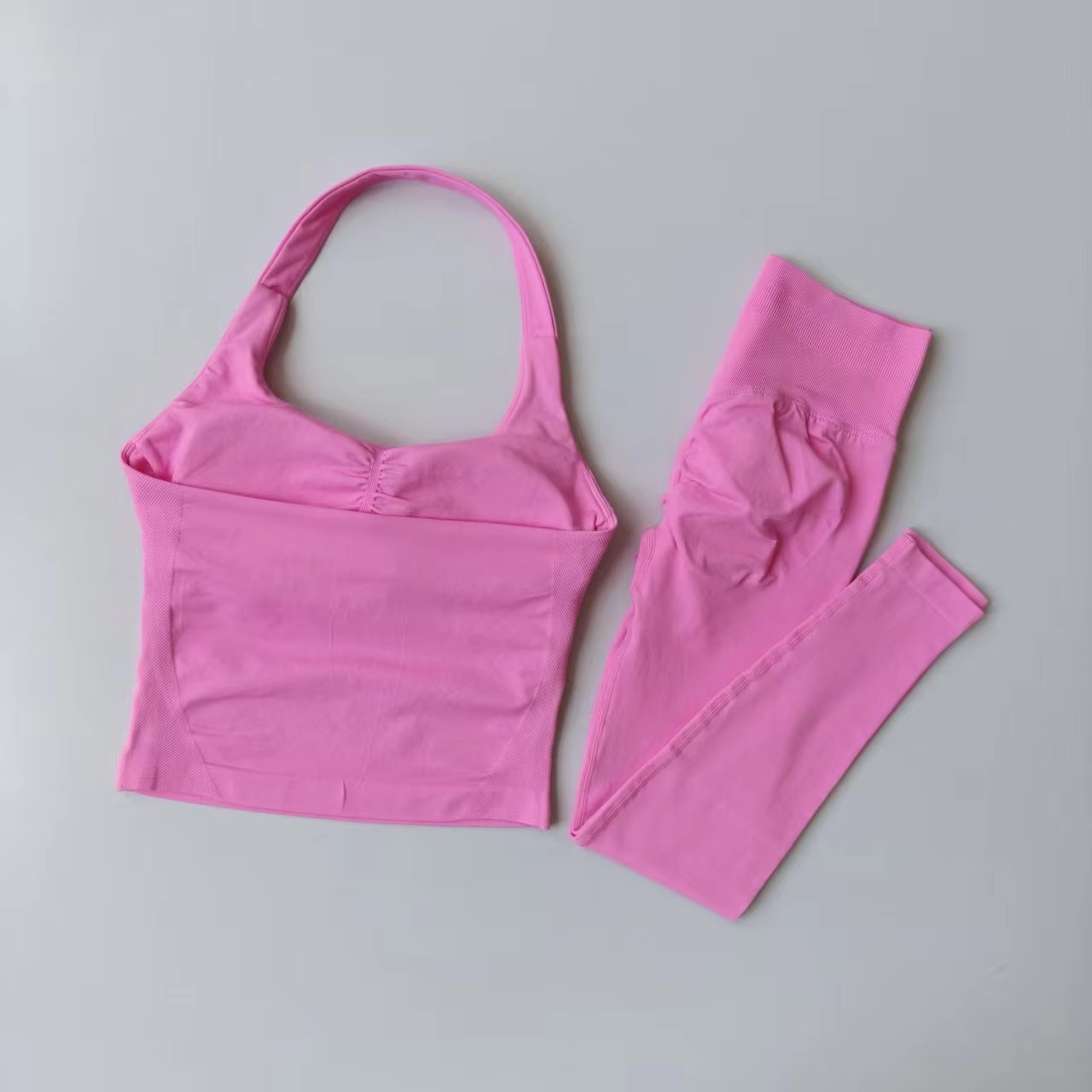 Seamless Yoga Sets Women Gym C - Yoga Fitness Zumba avaliação e preço