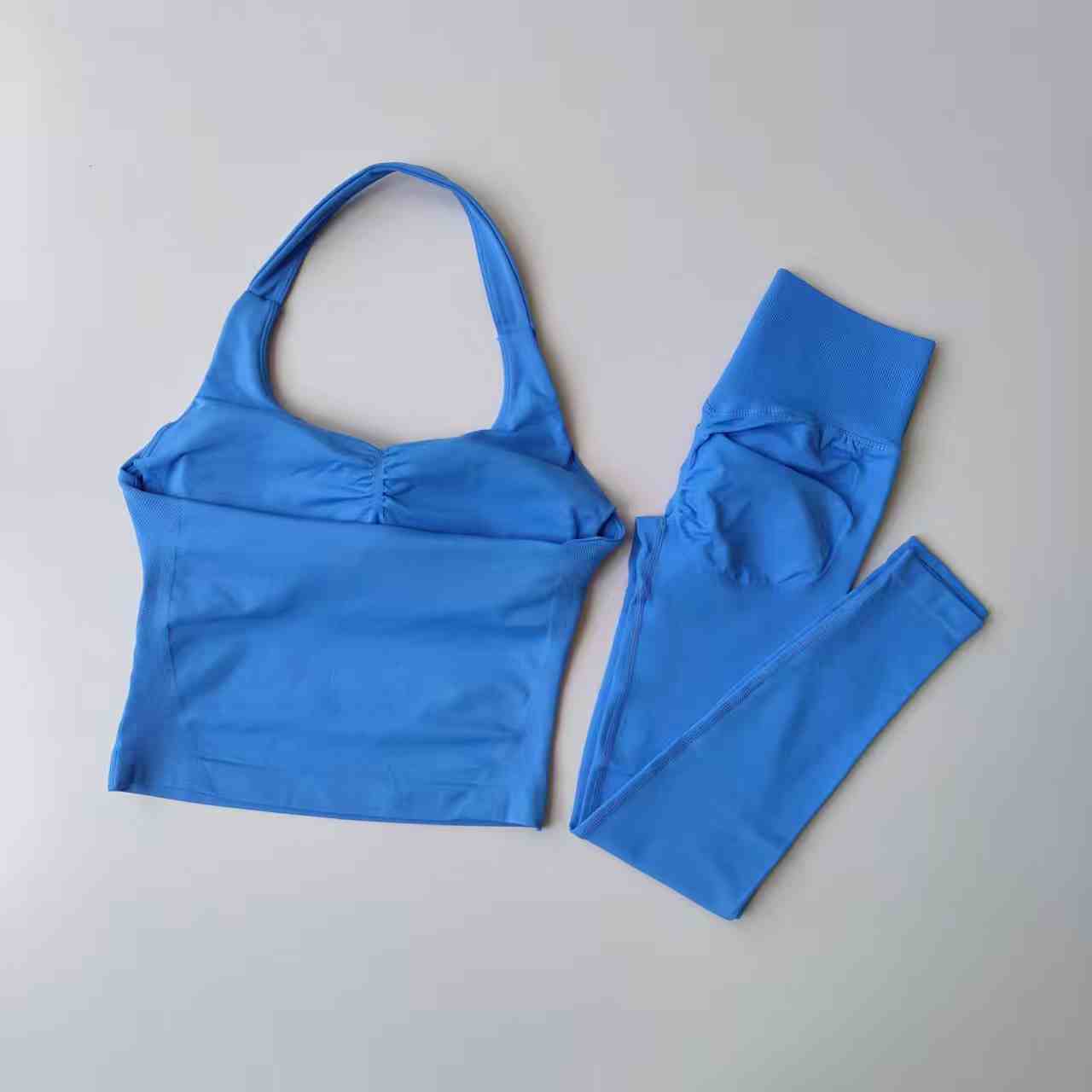 Seamless Yoga Sets Women Gym C - Yoga Fitness Zumba avaliação e preço