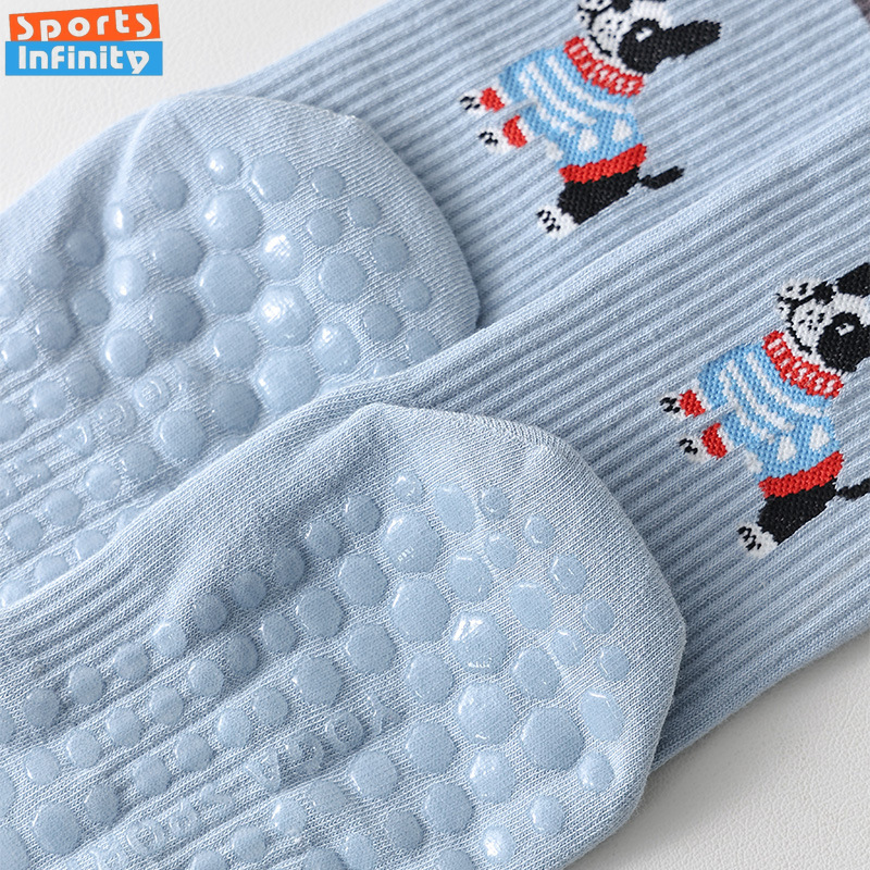 Cute Dog Print Yoga Socks Anti - Yoga Fitness Dance avaliação e preço
