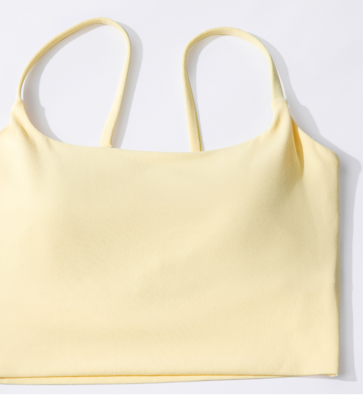 Sports Bra Removable Pad Push- - Yoga Fitness Logo Design avaliação e preço