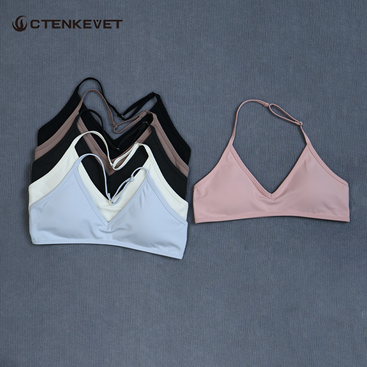 Women's Summer Halter Neck Pad - Yoga Fitness Tapis avaliação e preço