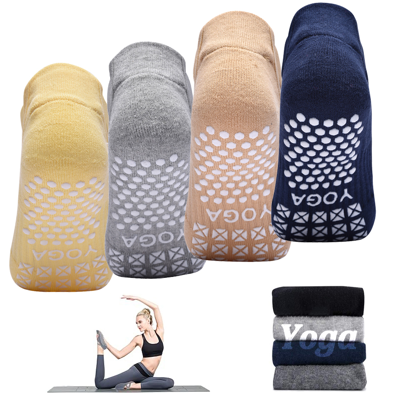 Women Non-Slip Yoga Socks Sili - Yoga Fitness Dance avaliação e preço