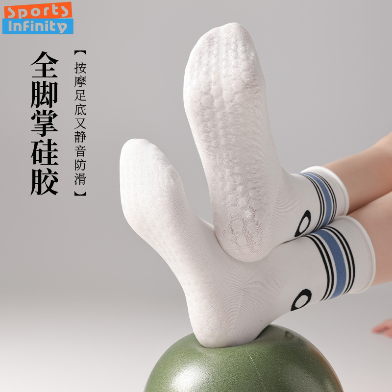 New Professional Pilates Socks - Yoga Fitness Dance avaliação e preço