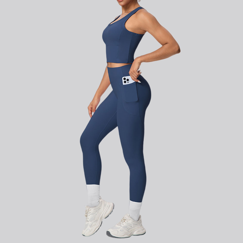 2PCS Yoga Suit Sports Set Wome - Yoga Fitness Zumba avaliação e preço