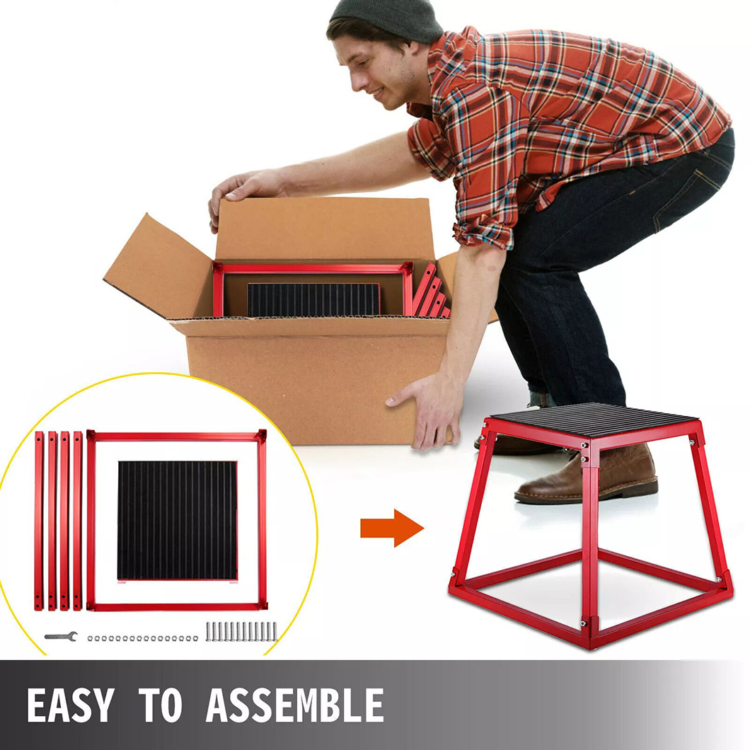 Four Level Stackable Gym Train - Plyo Jump Box avaliação e preço