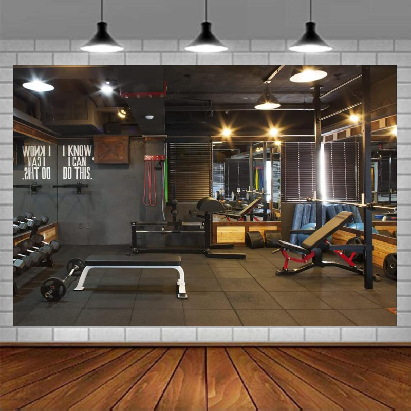 Gym Photography Backdrop Fitne - Yoga Fitness Photos avaliação e preço