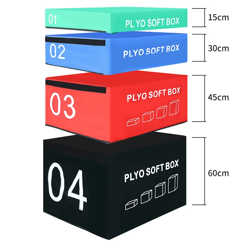 High elasticity 15cm 30cm 45cm - Plyo Jump Box avaliação e preço
