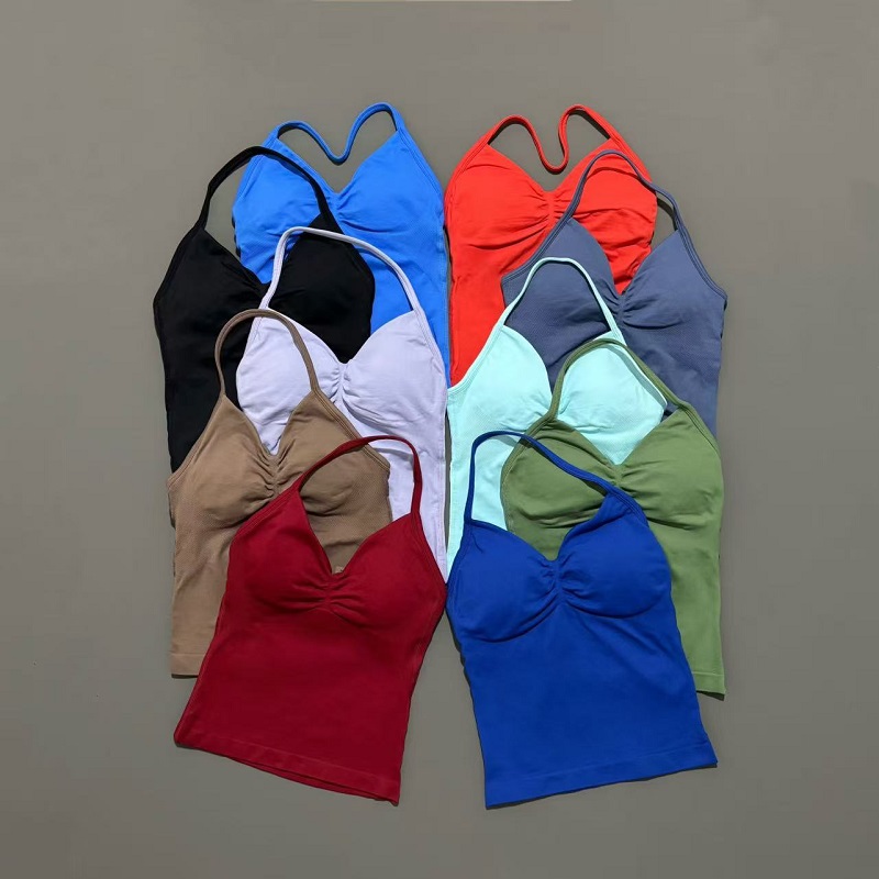 Gym Sports Tops Women Seamless - Yoga Fitness Tapis avaliação e preço
