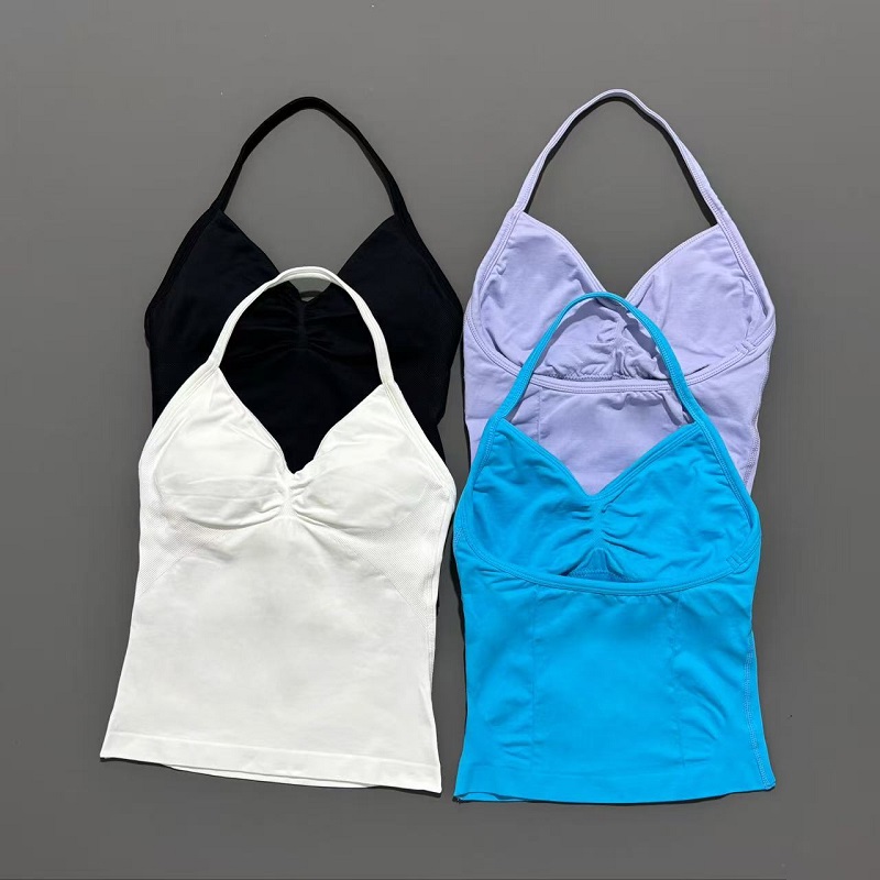 Gym Sports Tops Women Seamless - Yoga Fitness Tapis avaliação e preço