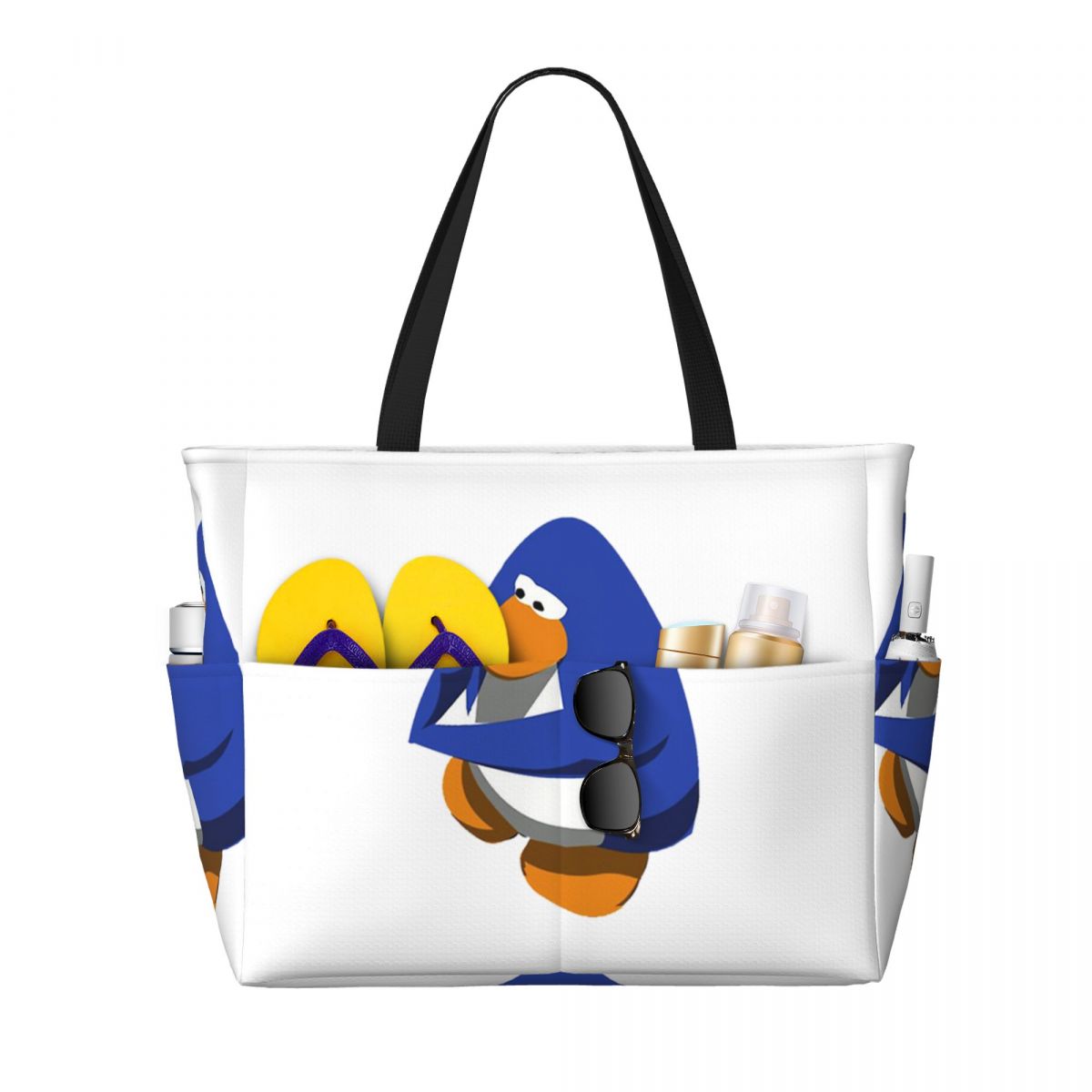Club Penguin BOI Beach Tote Ba - Yoga Fitness Club avaliação e preço