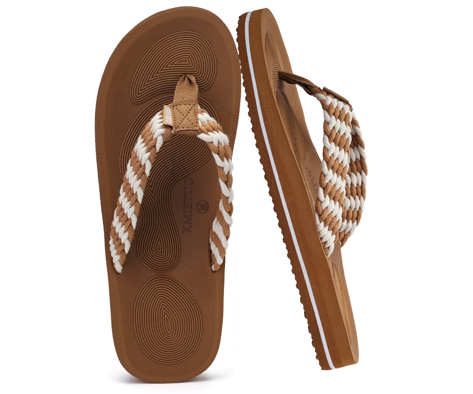 Flip Flops for Women with Arch - Yoga Fitness Tapis avaliação e preço