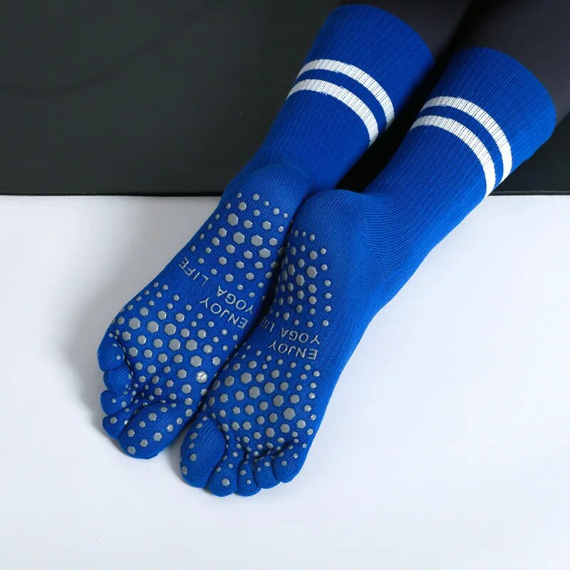 Women Breathable Yoga Socks Mi - Yoga Fitness Dance avaliação e preço