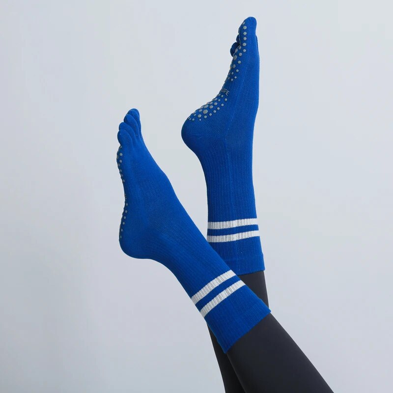 Women Breathable Yoga Socks Mi - Yoga Fitness Dance avaliação e preço