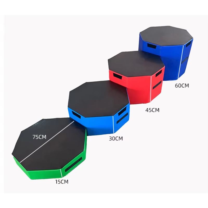 Four-in-One PVC Gym Jump Box S - Plyo Jump Box avaliação e preço