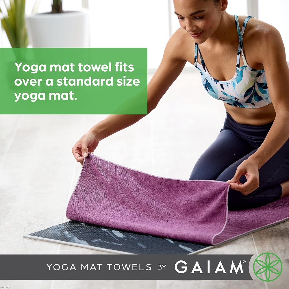 Microfiber Mat-Sized Yoga Towe - Yoga Fitness Tapis avaliação e preço