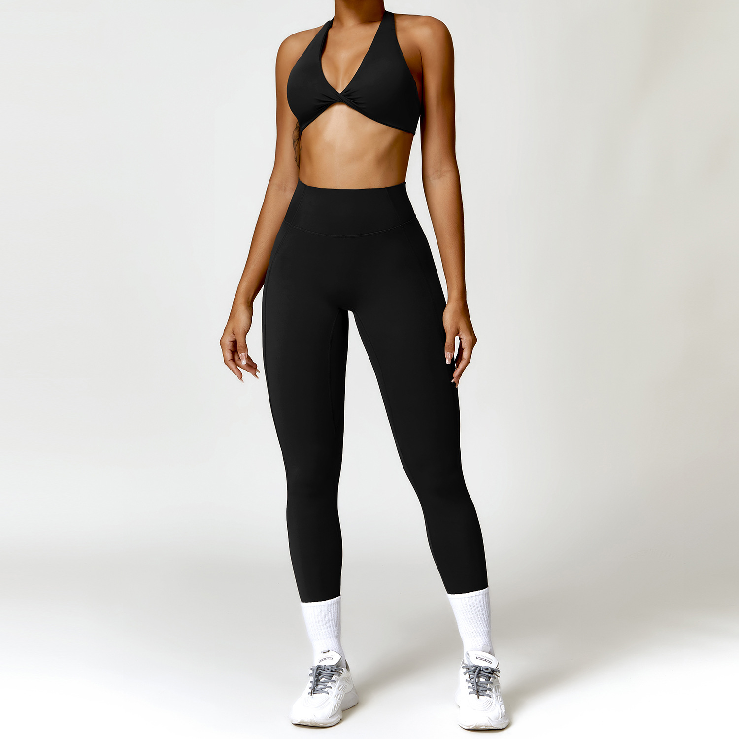 2PCS Yoga Set Nude Feeling Wor - Yoga Fitness Zumba avaliação e preço