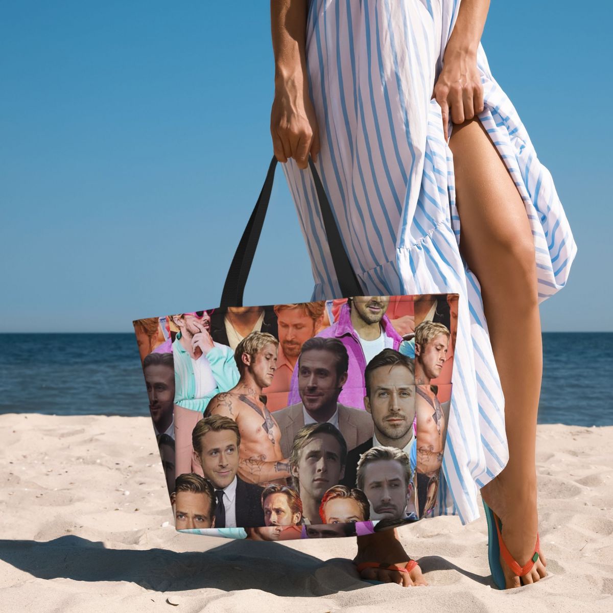 Ryan Gosling Photo Collage Bea - Yoga Fitness Photos avaliação e preço